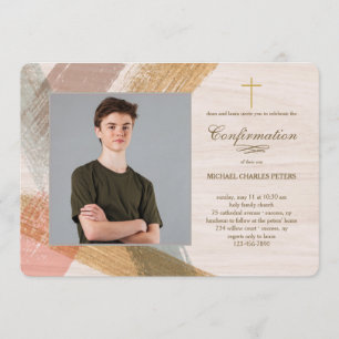 Convite De Confirmação De Fotos De Traços De Pince