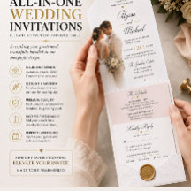 Convite de Confirmação de Presença para Casamento
