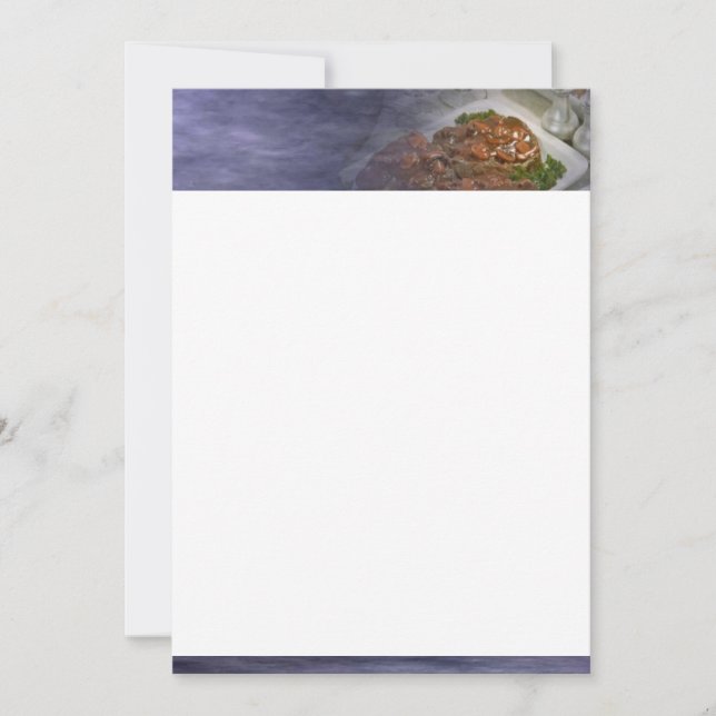 Convite de Costeletas de Porco (Frente)