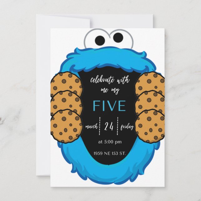 Convite de cumpleaños (Frente)