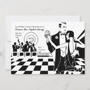 Convite de Dança para Casal