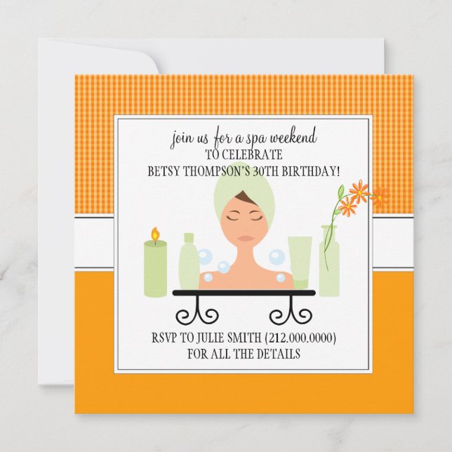 Convite De Deslocação De aniversário de 30 anos Sp (Frente)