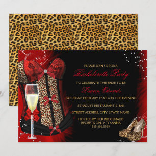 Convite de Despedida de Solteira com Espartilho Es