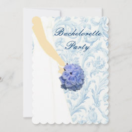 Convite de despedida de solteira de vestido de noi