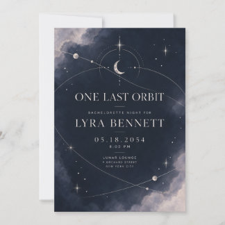 Convite de Despedida de Solteira | Luar Celestial