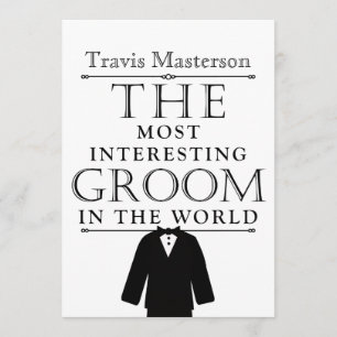 Convite de Despedida de Solteiro Mais Interessante