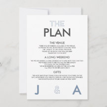 Convite de detalhes de casamento minimalista de co