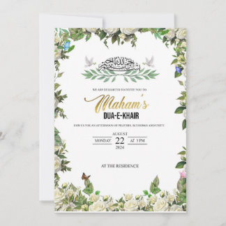 Convite de Dua e Khair