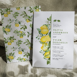 Convite de Dupla Festa de Formatura com Folhagem d