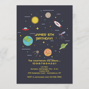 Convite de Elementos Espaciais