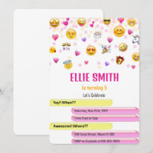 Convite de Emoji