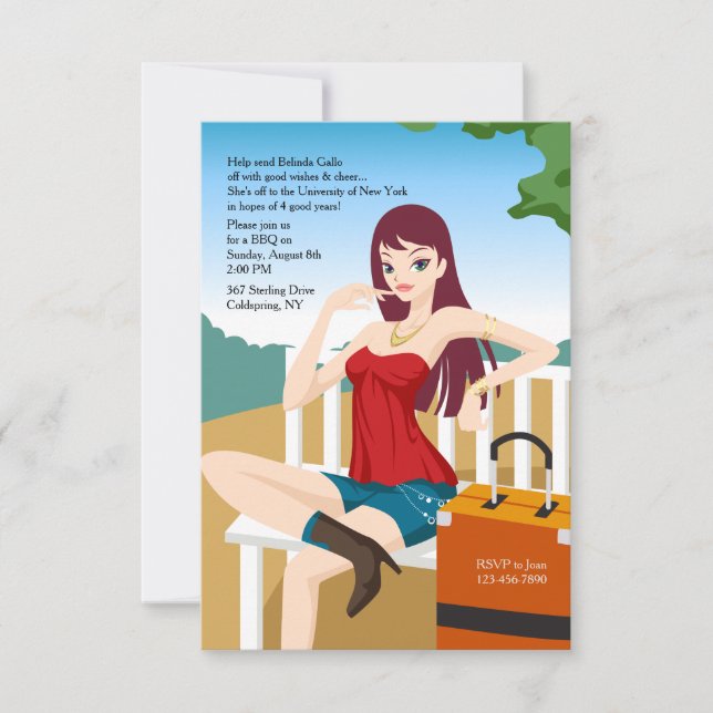 Convite de Envolvimento de Faculdade (Frente)