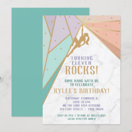 Convite de Escalada de Rocha