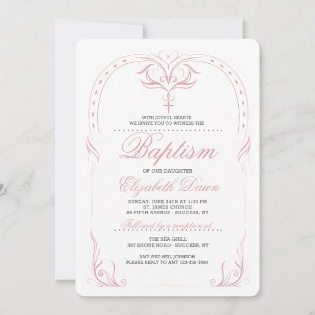 Convite de esperança e inspiração (Frente)