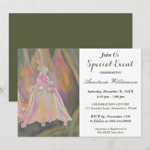 CONVITE DE EVENTOS DE FESTA DE REVELAÇÃO DE BEB