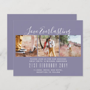 Convite de Everduradouro para evento de casamento