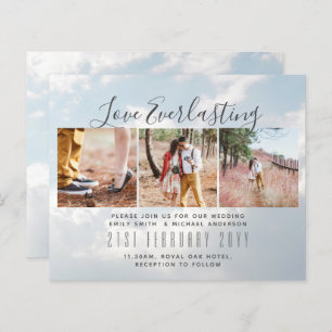 Convite de Everduradouro para evento de casamento