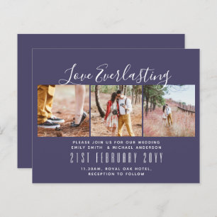 Convite de Everduradouro para evento de casamento