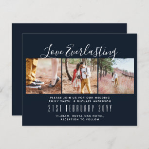 Convite de Everduradouro para evento de casamento