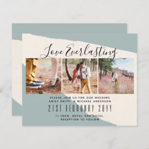 Convite de Everduradouro para evento de casamento