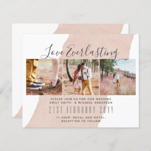 Convite de Everduradouro para evento de casamento