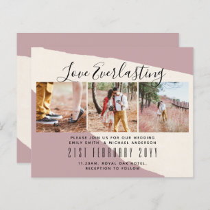 Convite de Everduradouro para evento de casamento