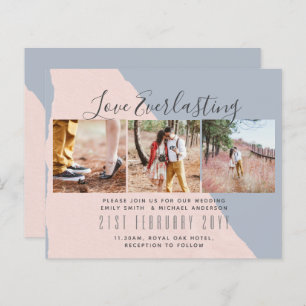 Convite de Everduradouro para evento de casamento