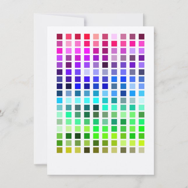 Convite de Exemplo de Cor3 (Frente)