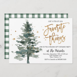 Convite de Férias de Férias Favoritas