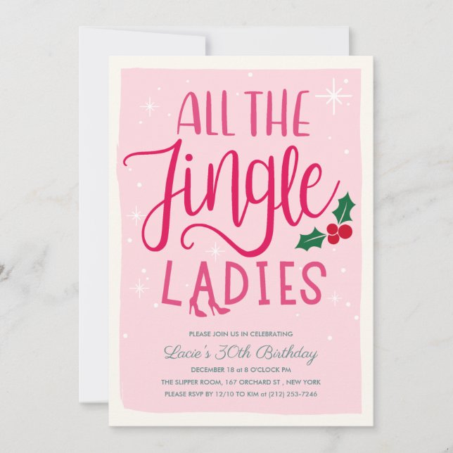 Convite de Férias de Saída Noturna (Frente)