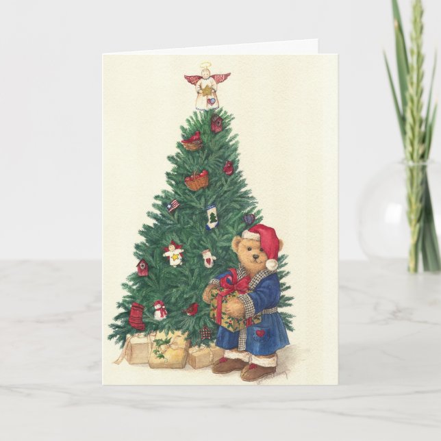 CONVITE DE FÉRIAS DO TEDDY BEAR (Frente)