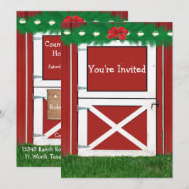 Convite de Férias Personalizadas da Porta do Red B