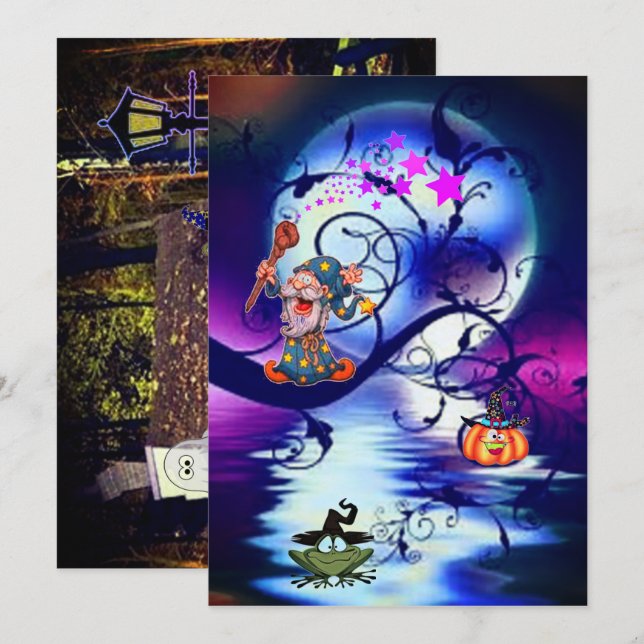 Convite de festa (Frente/Verso)