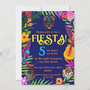 Convite de "Festa!" 5 de Maio