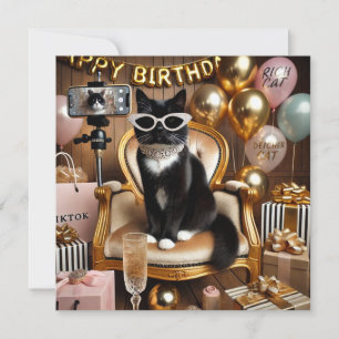 Convite de Festa da Mulher Trabalhadora Gata 