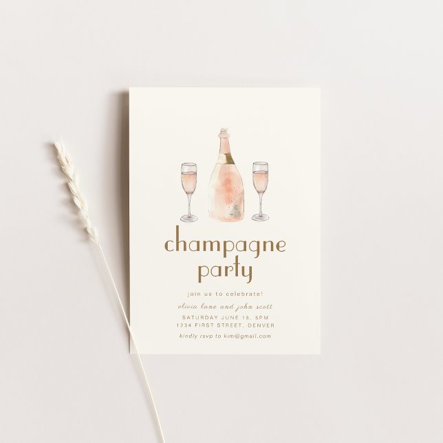 Convite de Festa da Padaria Parisiense Francesa (Criador carregado)