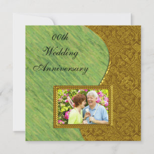 Convite de Festa de Aniversário de Casamento de Ou