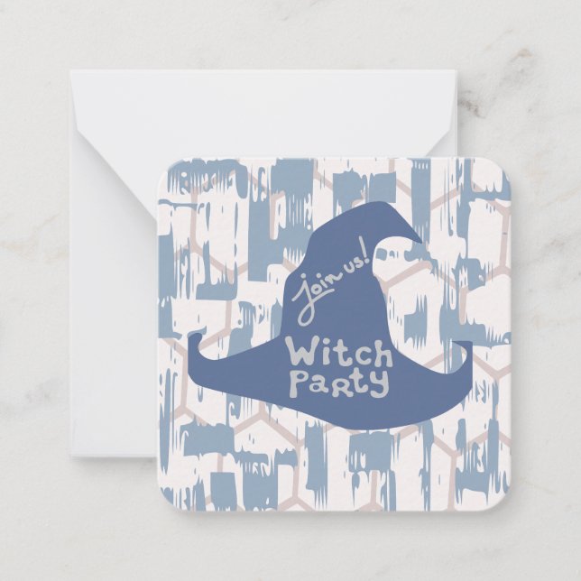 Convite de Festa de Bruxas : (Frente)