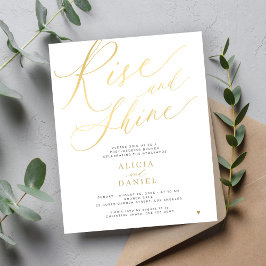 Convite de festa de casamento para orçamento Rise 