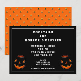 Convite de Festa de Cocktail de Halloween