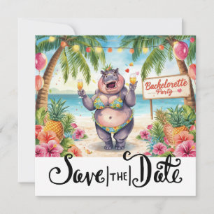 Convite de Festa de Despedida de Solteira na Praia