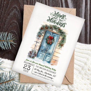 Convite de Festa de Fim de Ano em Casa