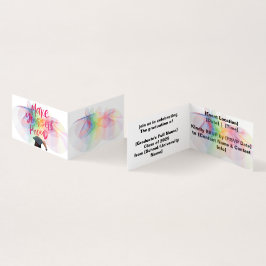 Convite de festa de formatura