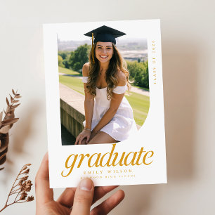 Convite de Festa de Formatura com Foto do Arco Ele