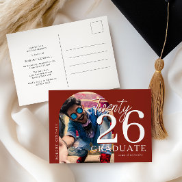Convite de Festa de Formatura com Foto em Arco