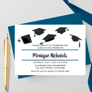 Convite de Festa de Formatura com Lançamento de Ch