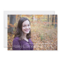 Convite de Festa de formatura de Fotografias Minim