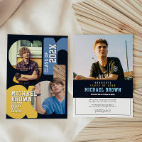 Convite de Festa de Formatura de Menino