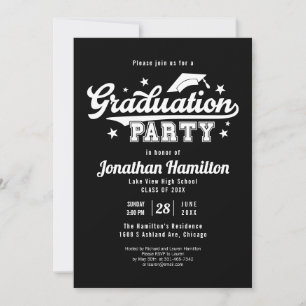 Convite de Festa de Formatura do Ensino Médio para