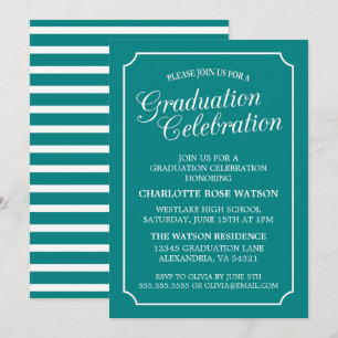CONVITE DE FESTA DE FORMATURA ELEGANTE DE CÓPIA CL